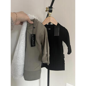 Little Bipsy Girls Sweatshirt Dress Bundle, Set of 3, New with Tags